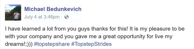 TopstepStrides