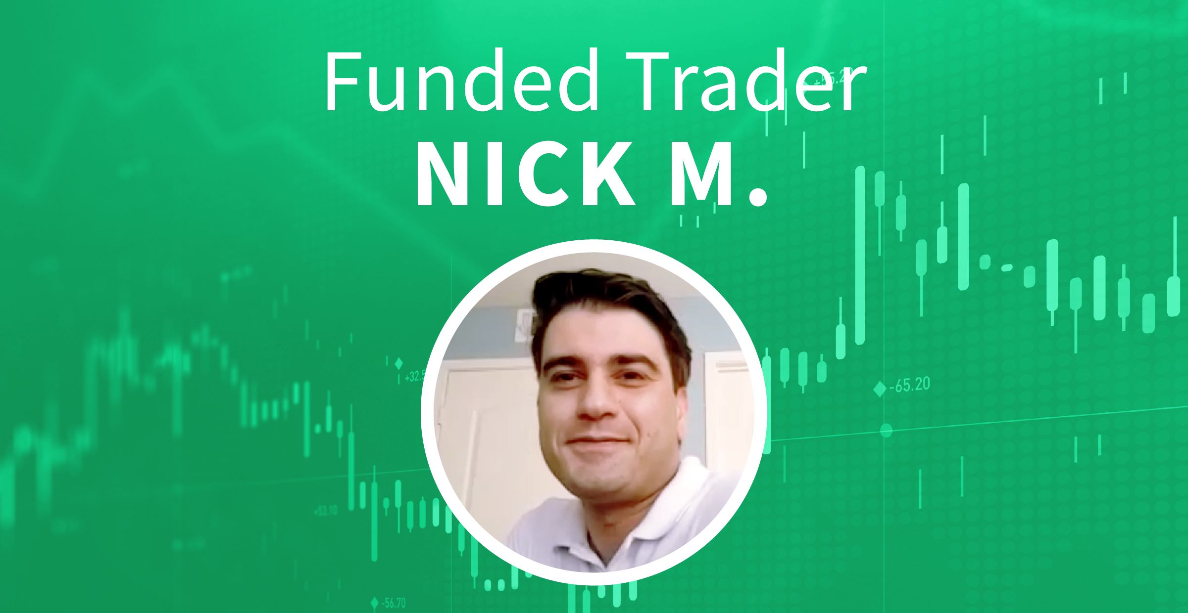 Funded Trader Nick M from Los Angeles
